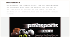 Desktop Screenshot of pmhsports.com